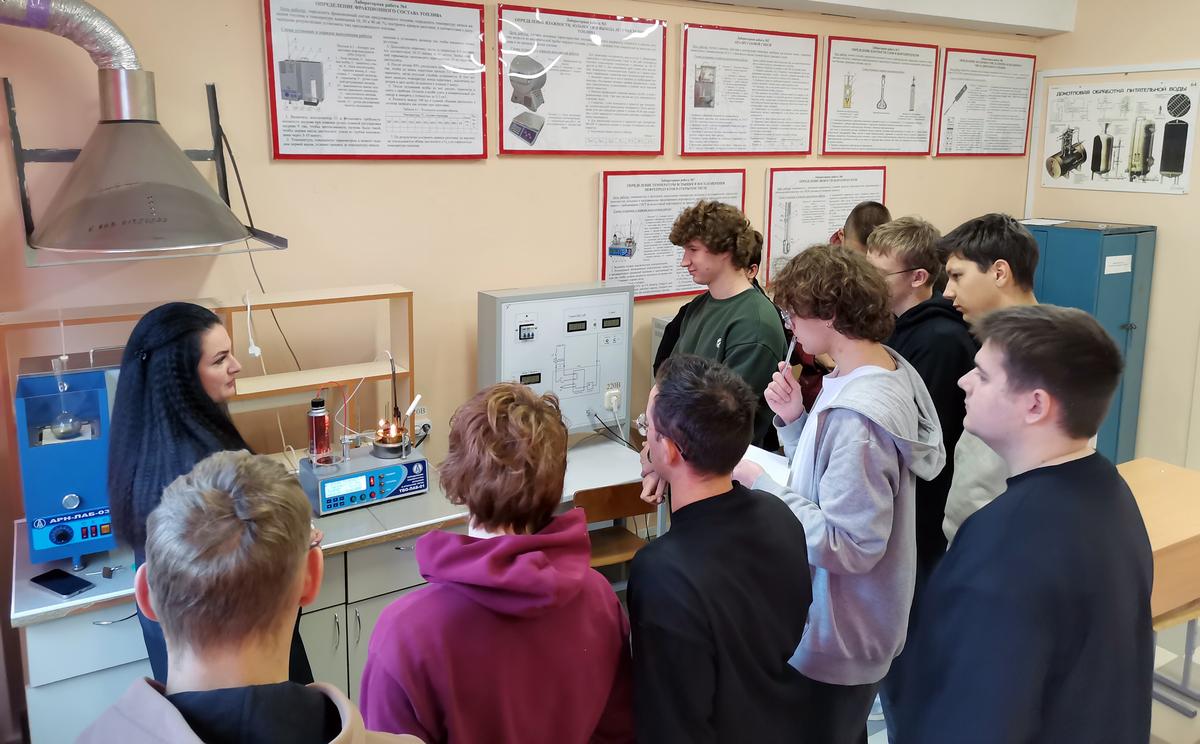 4 Практико-ориентированное обучение в сотрудничестве кафедр «Нефтегазоразработка и гидропневмоавтоматика» и «Промышленная теплоэнергетика и экология»