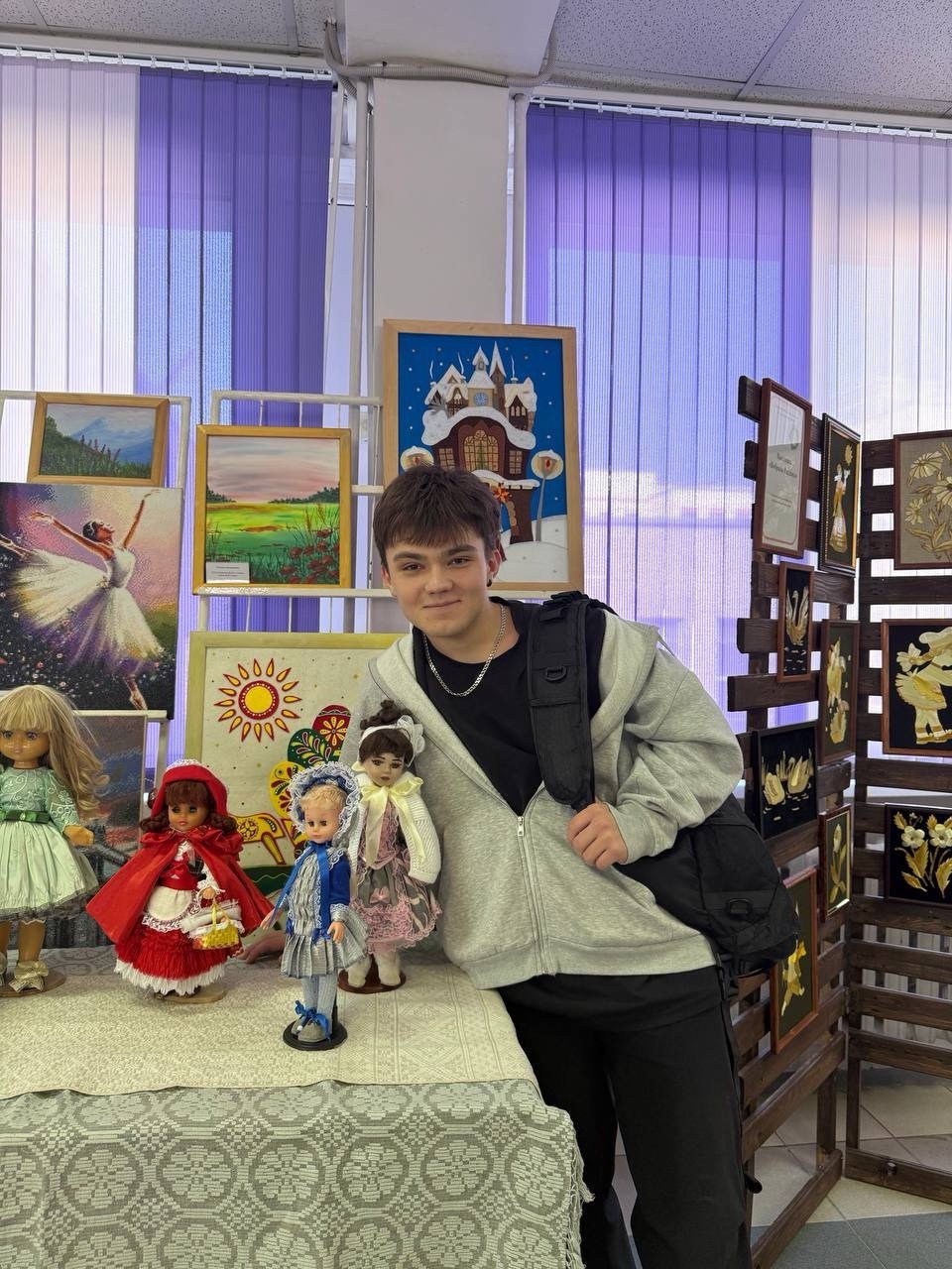 1 МСФ на выставке декоративно-прикладного искусства 1 МСФ на выставке декоративно-прикладного искусства