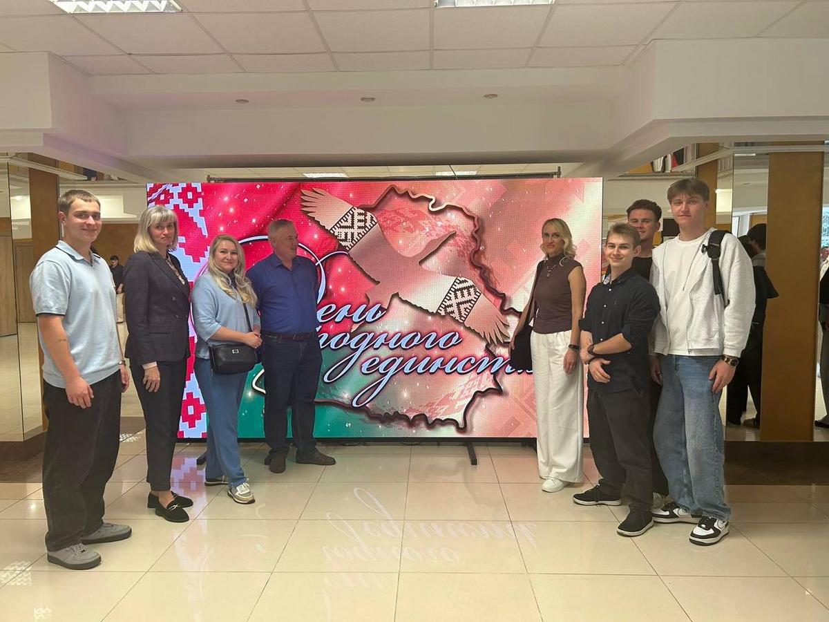 6 Машиностроительный факультет на концерте в ГЦК