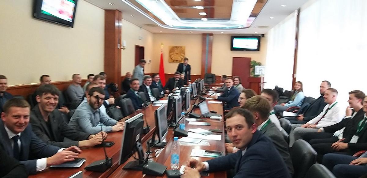 Студенты машиностроительного факультета на XIV конференции молодых специалистов ПО «Белоруснефть»