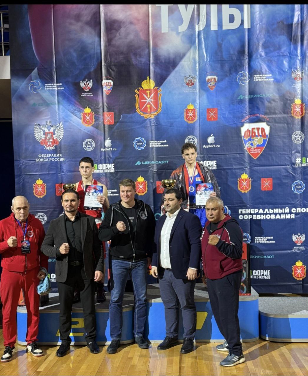 1 место на межрегиональных соревнованиях по боксу студента машиностроительного факультета
