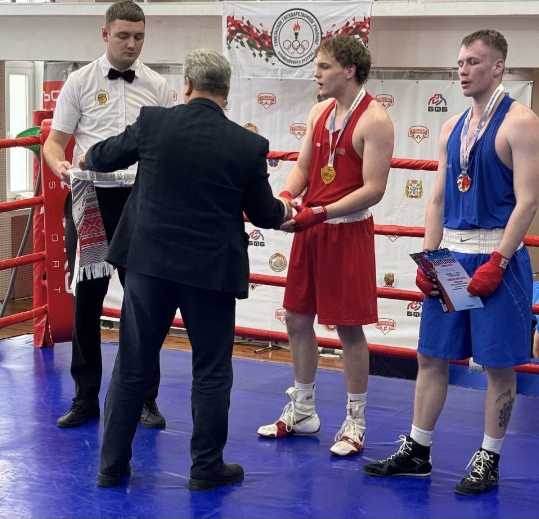 Студент I курса МСФ Богданович Иван завоевал золотую медаль!