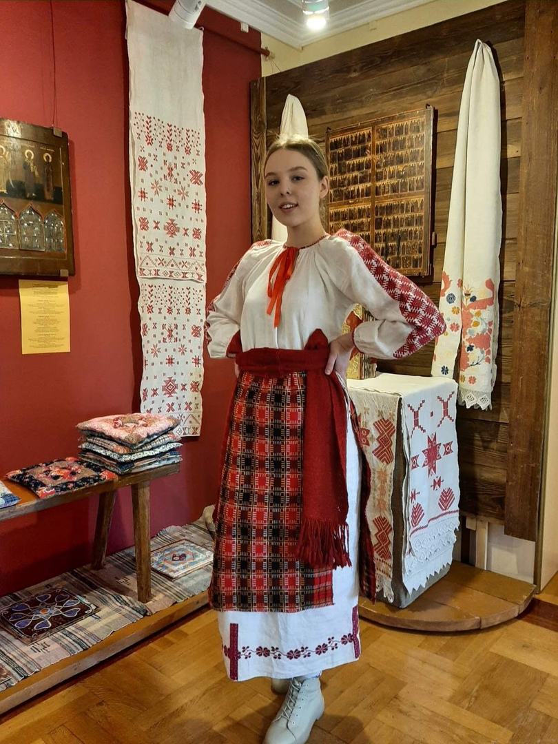 Участницы конкурса «Принцесса ГГТУ» посетили Ветковский музей старообрядчества и белорусских традиций имени Ф.Г.Шклярова