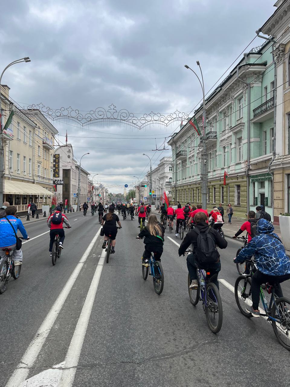 МСФ на велопробеге «Вместе под флагом страны»