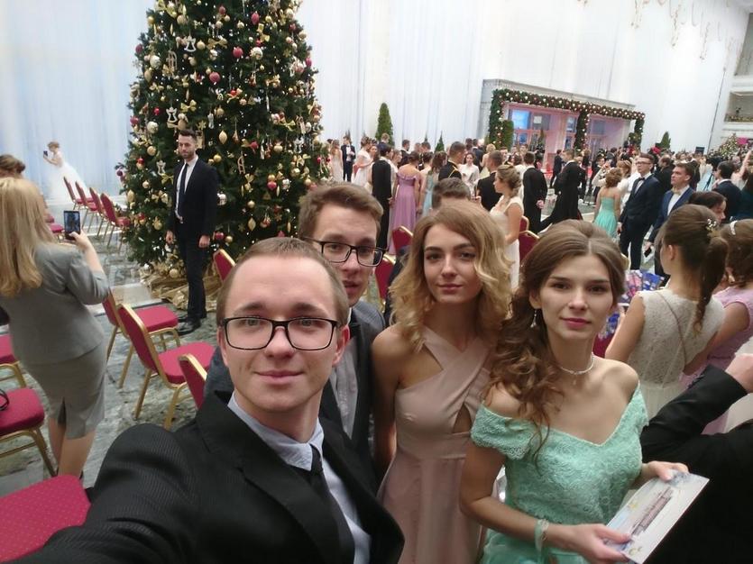 Студенты ГГТУ имени П.О.Сухого приняли участие в Новогоднем бале с участием Президента Республики Беларусь