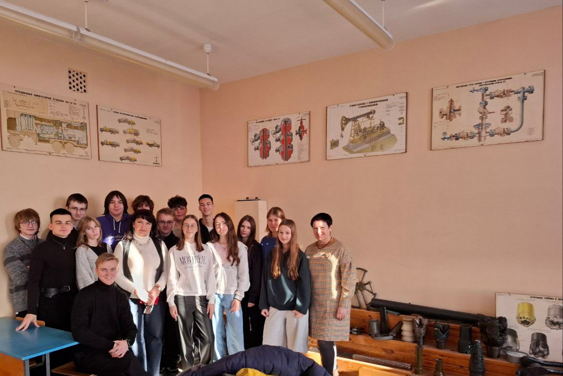 7 Старшеклассники Гомеля познакомились с перспективами нефтегазоразработки