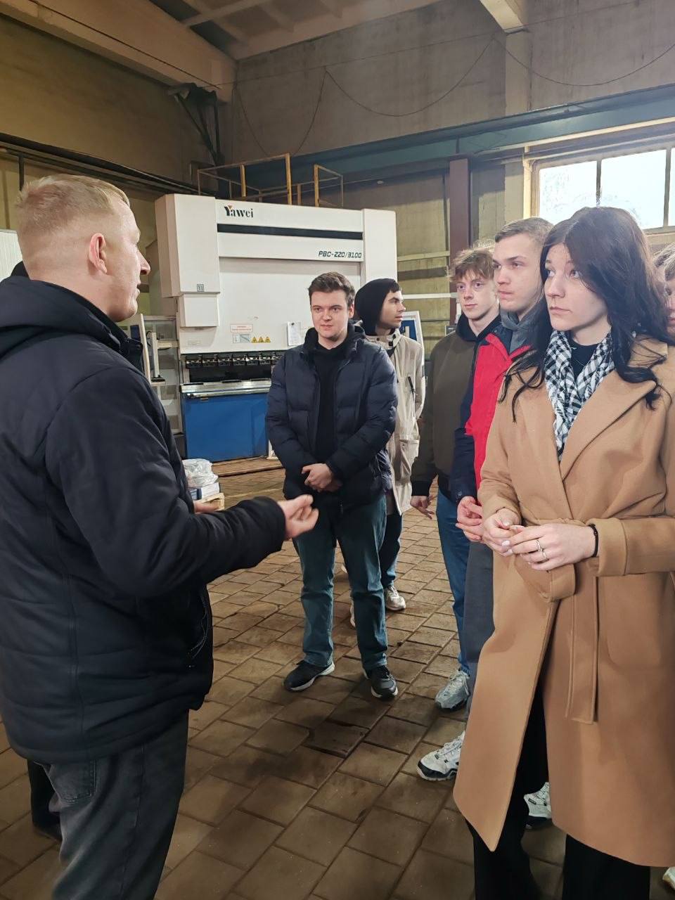 7 Экскурсия студентов МСФ на ЗАО «САТУРН-1 г. Житковичи» 7 Экскурсия студентов МСФ на ЗАО «САТУРН-1 г. Житковичи»