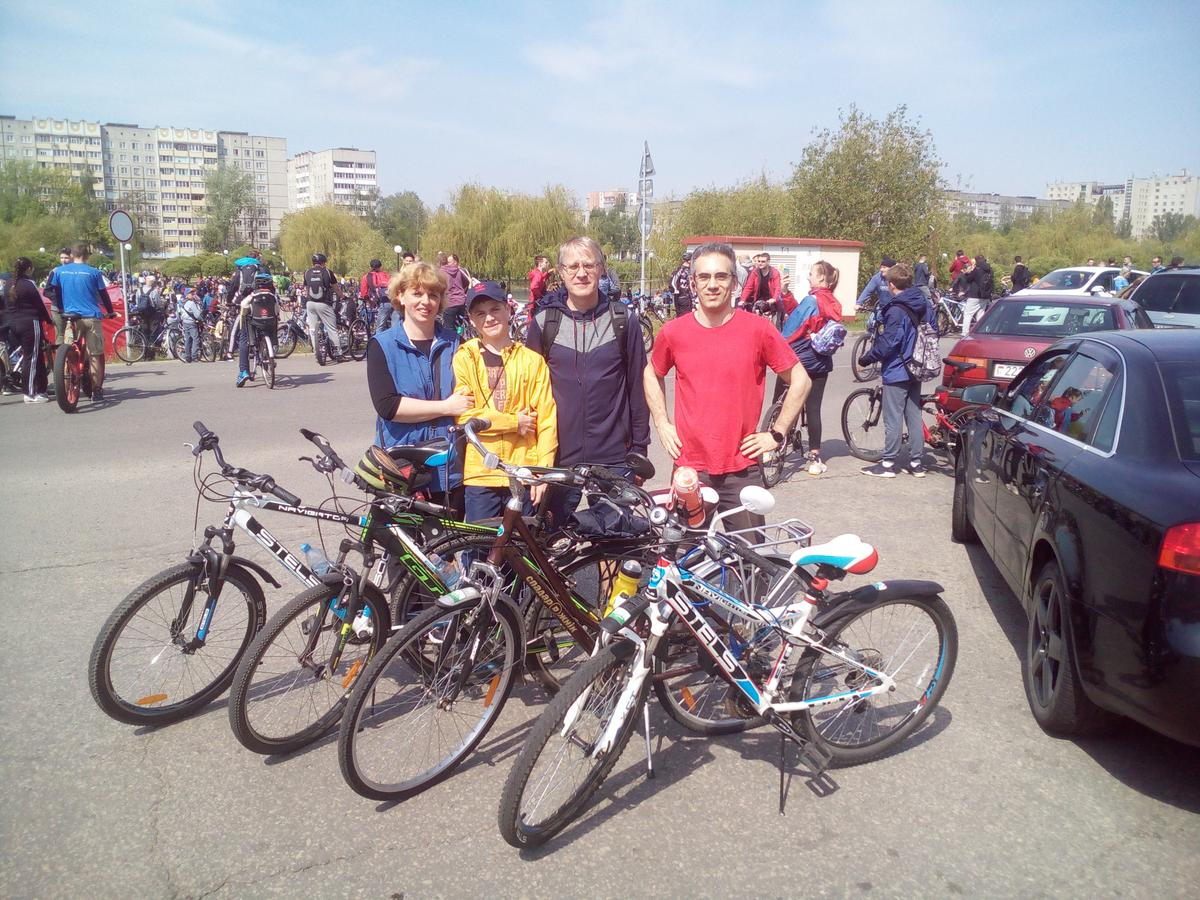 Преподаватели машиностроительного факультета приняли участие в одном из самых массовых велосипедных мероприятий города